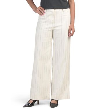 TJ Maxx Wide Leg Pants For Polyester/Viscose - White