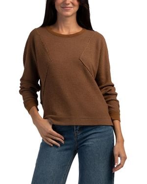 TJ Maxx Delsi Pul Over Sweater, Spandex/Polyester/Rayon - Brown