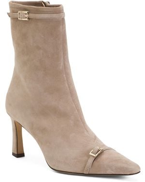 TJ Maxx Suede Addison Booties For Leather//Suede - Brown