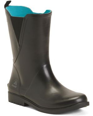 TJ Maxx Chloe Rain Boots For - Black