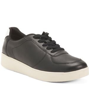 TJ Maxx Leather Rally Panel Sneakers For - Black