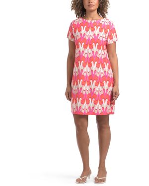 TJ Maxx Ella Mini Dress For Nylon/Spandex - Red