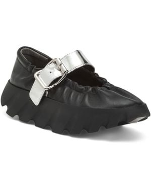 TJ Maxx Leather Tura Cove Platform Shoes For - Black