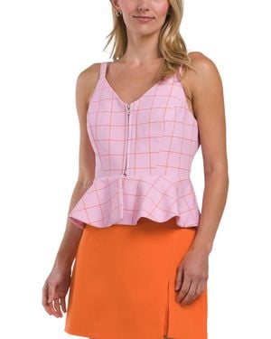 TJ Maxx Leo Top For Spandex/Polyester/Rayon - Pink