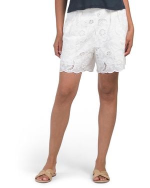 TJ Maxx Archer Shorts For Cotton/Viscose - White