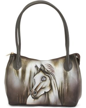 Gray TJ Maxx Satchel bags and purses for Women | Lyst