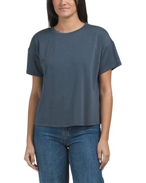 TJ Maxx Modal Luxe T-Shirt, Spandex/Modal/Polyester - Blue