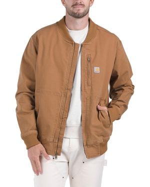TJ Maxx Relaxed Fit Duck Jacket For Cotton - Brown