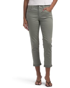 TJ Maxx Ab Solution Ankle Skimmer Jeans For Spandex/Cotton/Polyester - Gray