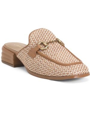 TJ Maxx Sain Mules For Leather - Natural
