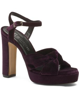 TJ Maxx Rosella Heeled Sandals For Leather - Black