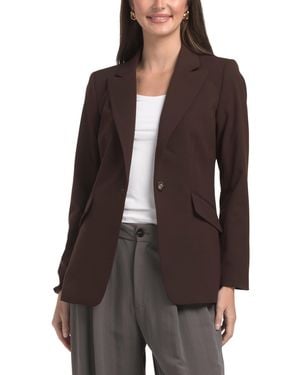 TJ Maxx Blazer, Polyester - Brown