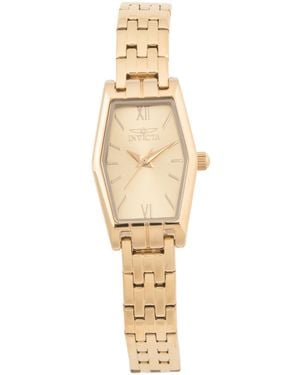 TJ Maxx Angel Rectangular Bracelet Watch - Metallic