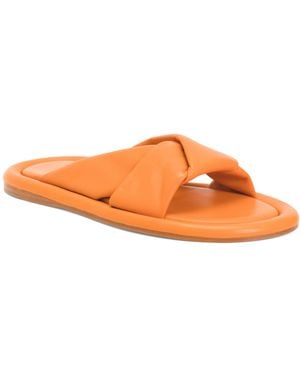 TJ Maxx Leather Gabriella Sandals For - Orange