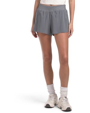 TJ Maxx Flyaway Woven Run Shorts, Spandex/Polyester - Gray