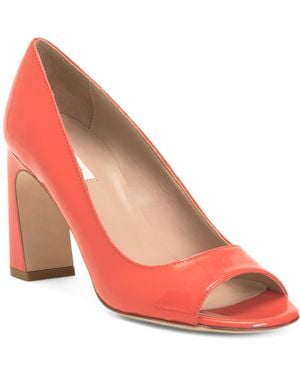 TJ Maxx Patent Leather Harper Peep Toe Court Pumps For - Pink