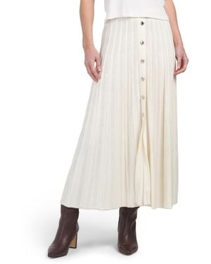 TJ Maxx Skirt For Modal/Cotton - White