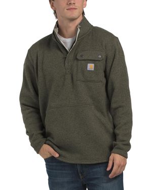 TJ Maxx Wayland Sherpa Fleece Sweatshirt For Polyester - Green