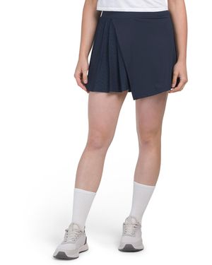TJ Maxx Upf 50 Pleated Eyelet Skort, Spandex/Polyester - Blue