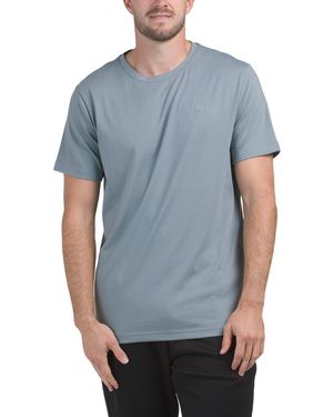 TJ Maxx Exist Motion Slub T-Shirt For Spandex/Cotton/Polyester - Blue