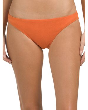TJ Maxx Clean Hipster Swim Bottoms For Nylon/Spandex/Polyester - Orange
