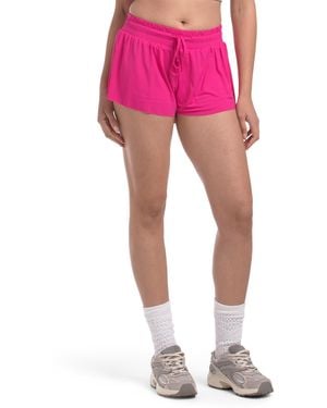 TJ Maxx Fly Away Flutter Shorts, Nylon/Spandex - Pink