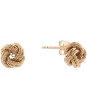 TJ Maxx 10Kt Love Knot Earrings For - White