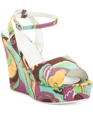 TJ Maxx Niagara Wedge Sandals For - White