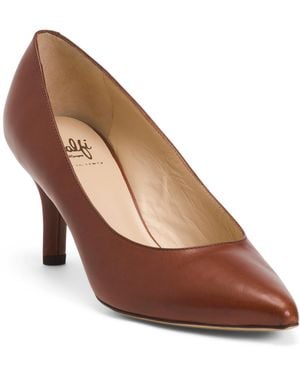 TJ Maxx Leather Petalo Pumps For - Brown
