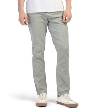 TJ Maxx Casual Stretch Pants For Spandex/Cotton/Rayon - Gray