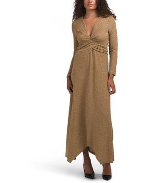 TJ Maxx V-Neck Dress For - Natural
