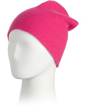 TJ Maxx Cashmere Easy Ribbed Beanie For - Pink