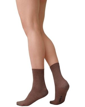 TJ Maxx Organic Wool Blend Johanna Socks For - Natural