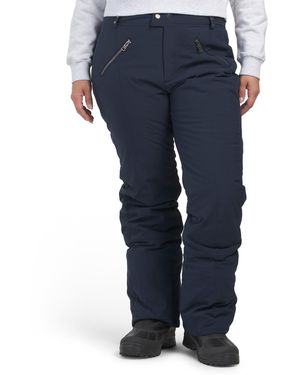 TJ Maxx Kia Insulated Snow Pants For Nylon/Spandex - Blue