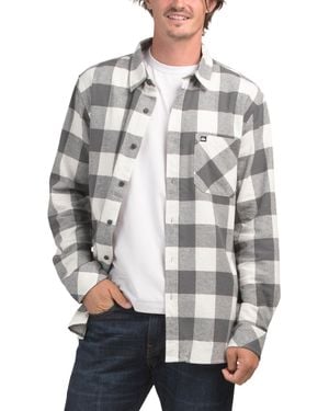 TJ Maxx Buffalo Classic Flannel Shirt For Cotton - Gray
