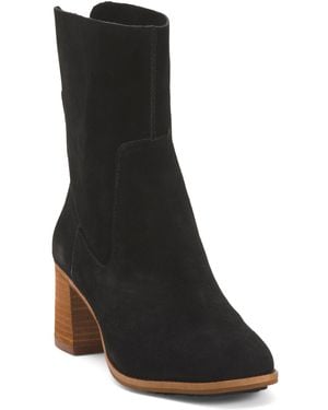 TJ Maxx Suede Island Booties For - Black