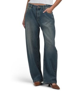 TJ Maxx 95 Barrel Ava Jeans For Cotton - Blue