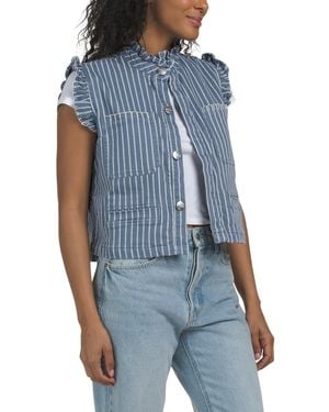 TJ Maxx Pablo Vest For Cotton/Polyester - Blue