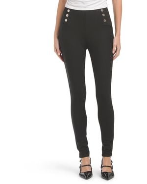 TJ Maxx Slim Bottom Pants For Nylon/Spandex/Rayon - Black