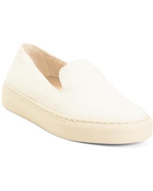 TJ Maxx Canvas Slip On Sneakers For - White