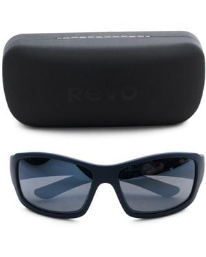 TJ Maxx 63Mm Maverick Polarized Wrap Sunglasses For - Black