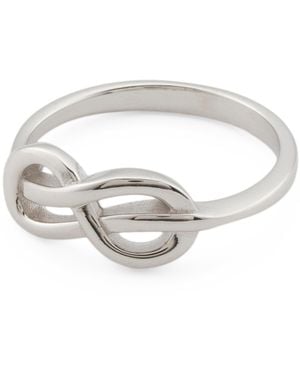 TJ Maxx Sterling Infinity Ring - White