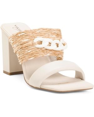 TJ Maxx Propriety Heels For Leather - Natural