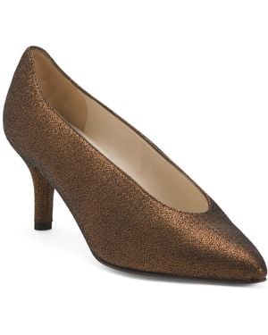TJ Maxx Leather Preziso Pumps For - Brown