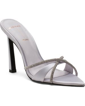 TJ Maxx Sienna Heeled Sandals With Leather Sole For - Gray