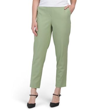 TJ Maxx Slim Fit Ankle Pants For Nylon/Spandex/Polyester - Green