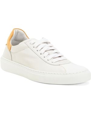 TJ Maxx Leather Sneakers For Leather/Suede - White