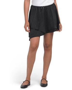 TJ Maxx Teagan Mini Skirt, Polyester - Black