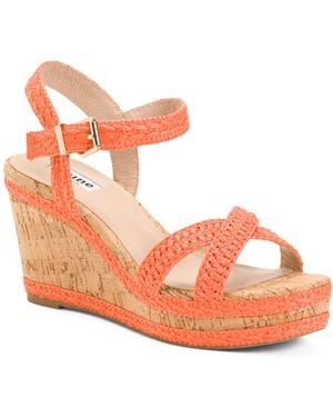TJ Maxx Wedge Sandals For - Pink