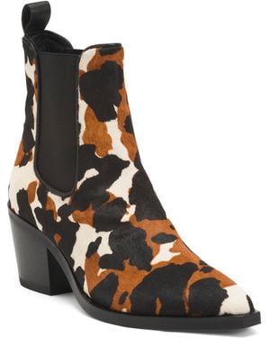 TJ Maxx Leather Sisi Western Booties For - Black